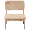 Hagestol 60x52,5x72 cm heltre furu