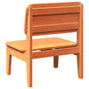 Hagestol voksbrun 60x52,5x72 cm heltre furu