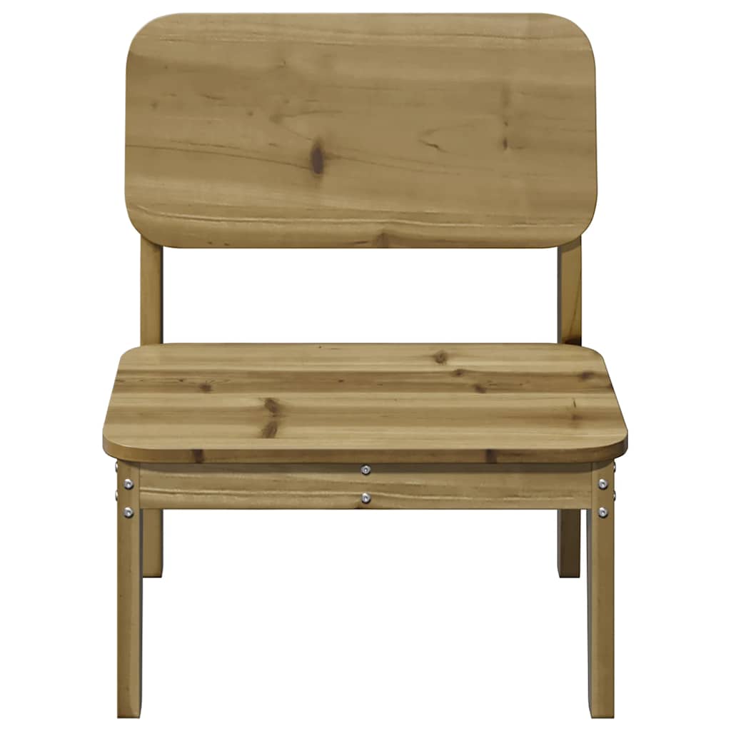 Hagestol 60x52,5x72 cm impregnert furu