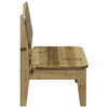 Hagestol 60x52,5x72 cm impregnert furu