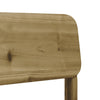 Hagestol 60x52,5x72 cm impregnert furu
