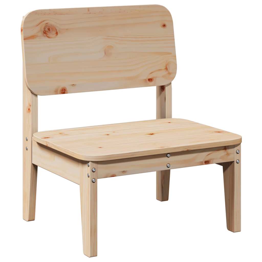 Hagestoler 2 stk 60x52,5x72 cm heltre furu