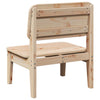 Hagestoler 2 stk 60x52,5x72 cm heltre furu
