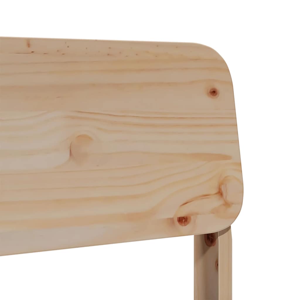 Hagestoler 2 stk 60x52,5x72 cm heltre furu