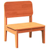 Hagestoler 2 stk voksbrun 60x52,5x72 cm heltre furu