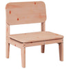 Hagestoler 2 stk 60x52,5x72 cm heltre douglasgran