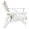 Adirondack hagestoler 2 stk hvit 75x77x77 cm heltre furu