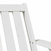 Adirondack hagestoler 2 stk hvit 75x77x77 cm heltre furu