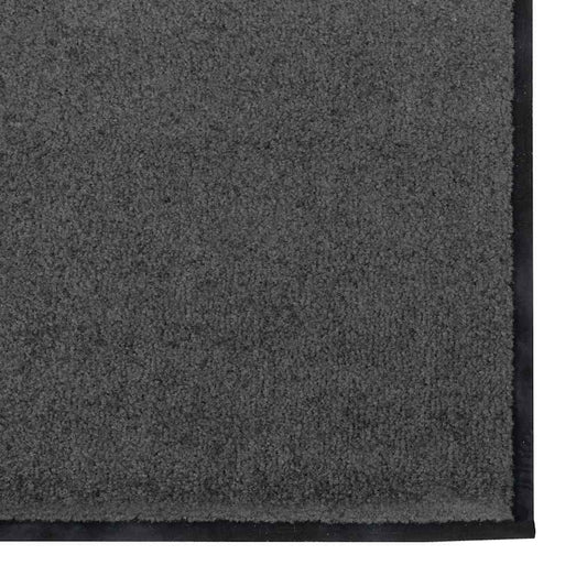 Dørmatte Annet Anthracite og svart 120 x 250 cm Polyamid og PVC