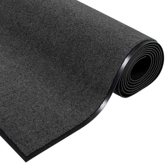Dørmatte Annet Anthracite og svart 120 x 250 cm Polyamid og PVC