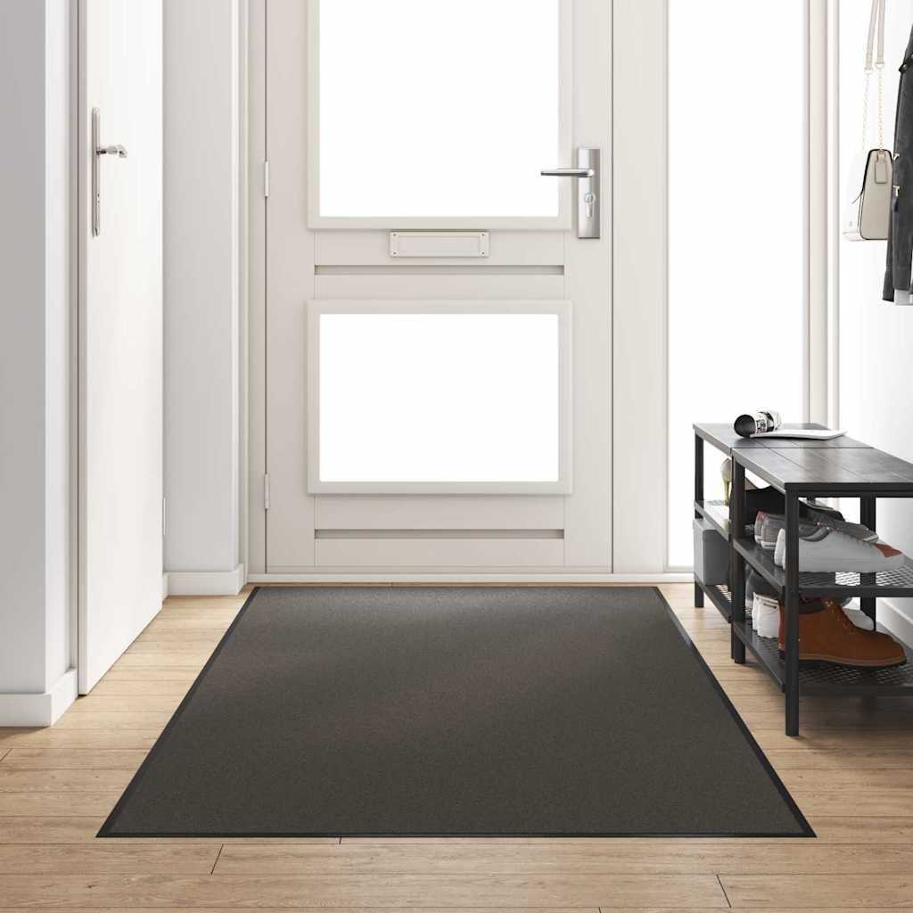 Dørmatte Annet Anthracite og svart 120 x 250 cm Polyamid og PVC