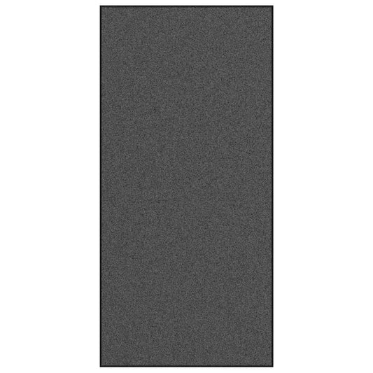 Dørmatte Annet Anthracite og svart 120 x 250 cm Polyamid og PVC