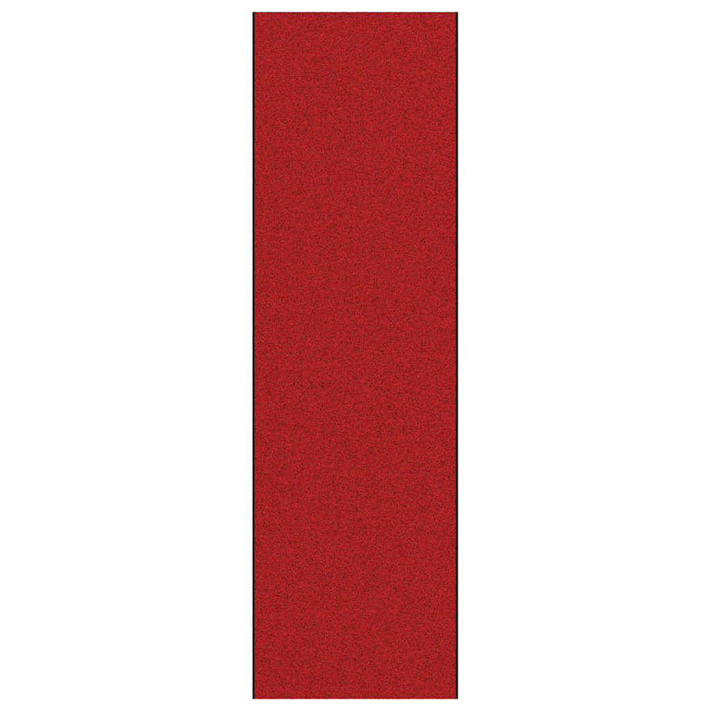 Dørmatte Annet Rød og svart 120 x 400 cm Polyamid og PVC