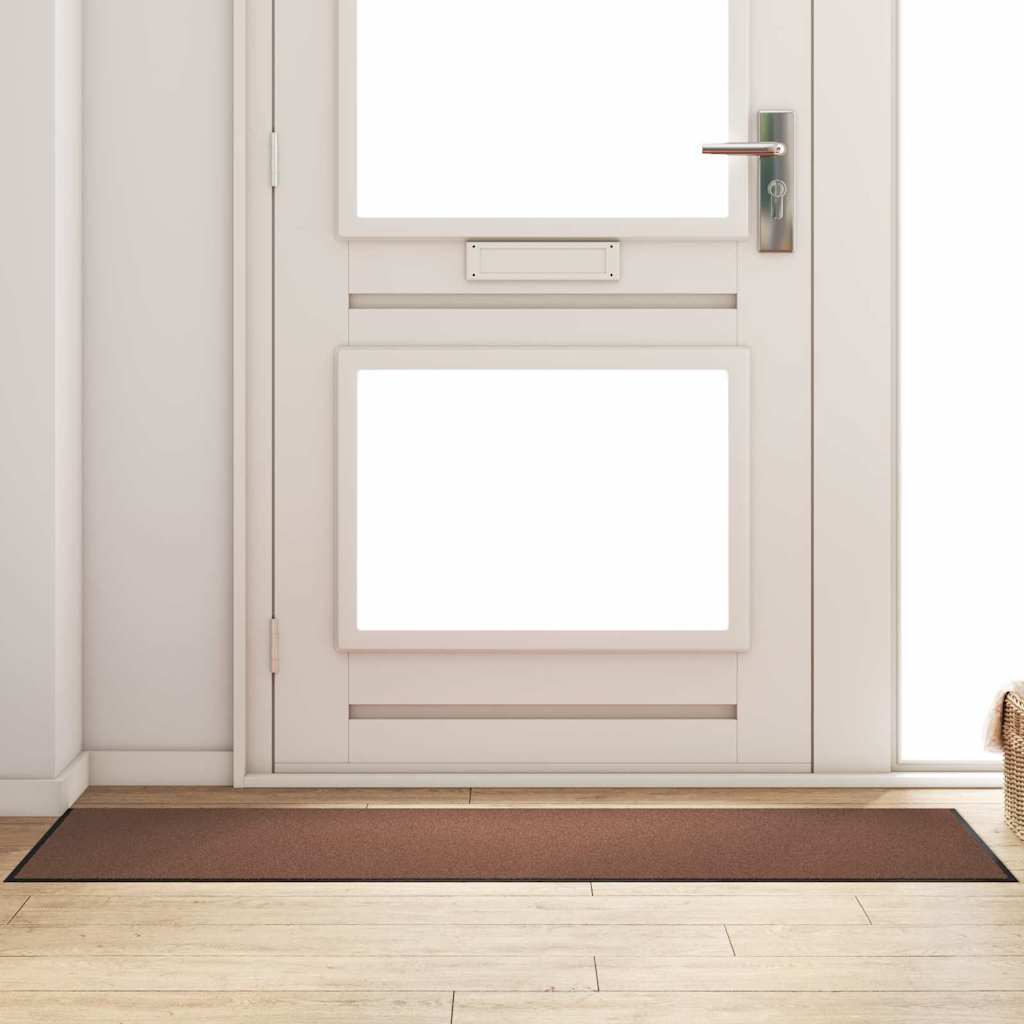 Dørmatte Brun og svart 60 x 180 cm 100% Polyamid