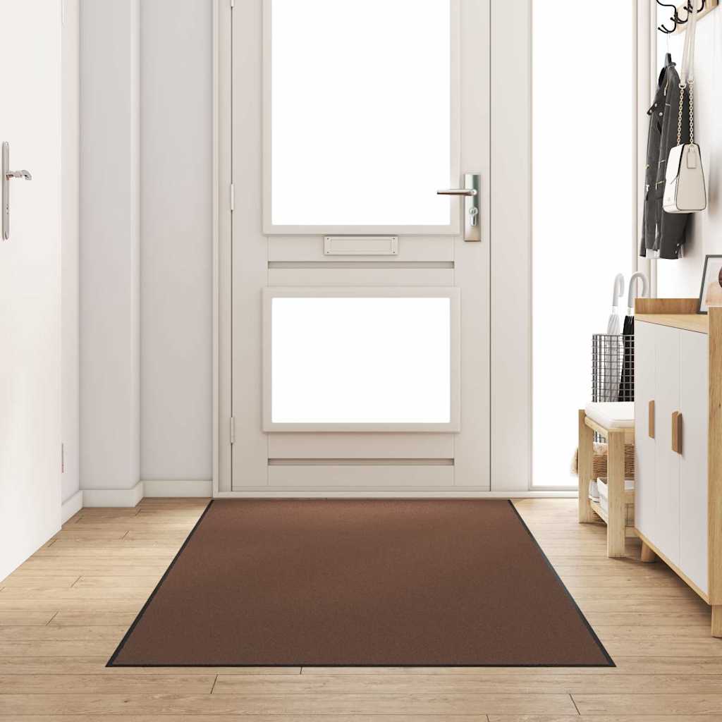 Dørmatte Brun og svart 120 x 300 cm 100% Polyamid