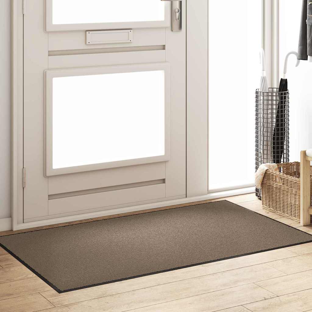 Dørmatte Annet Beige og svart 90 x 150 cm Polypropylen og vinyl vidaXL