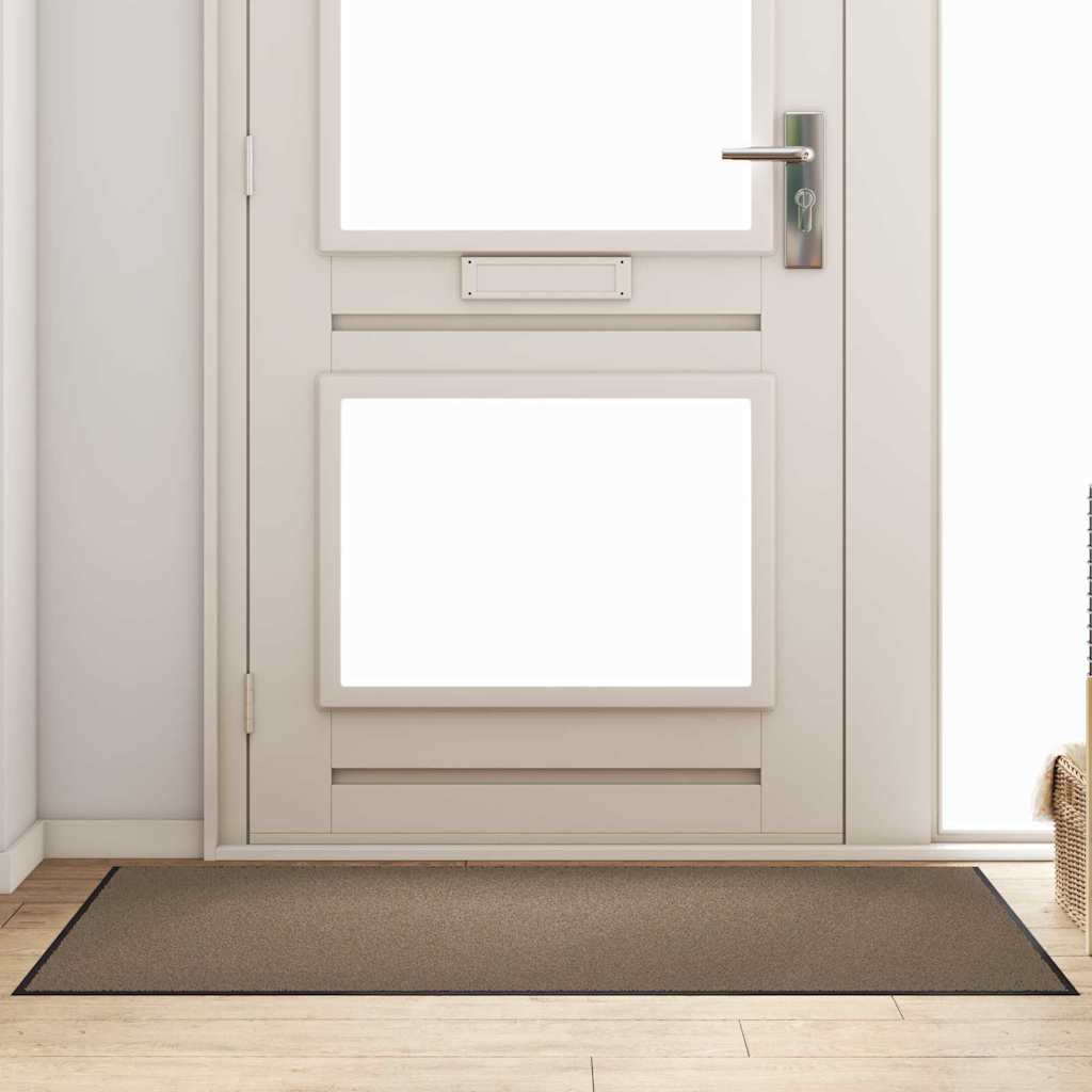 Dørmatte Annet Beige og svart 90 x 150 cm Polypropylen og vinyl vidaXL