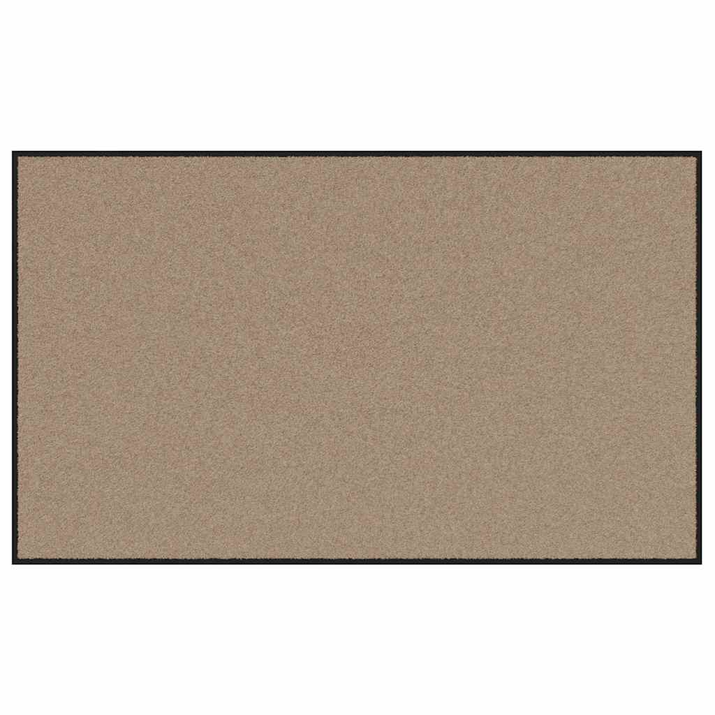 Dørmatte Annet Beige og svart 90 x 150 cm Polypropylen og vinyl vidaXL