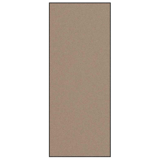 Dørmatte Beige og svart 120 x 300 cm 100% Polyamid