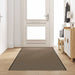 Dørmatte Beige og svart 120 x 400 cm 100% Polyamid