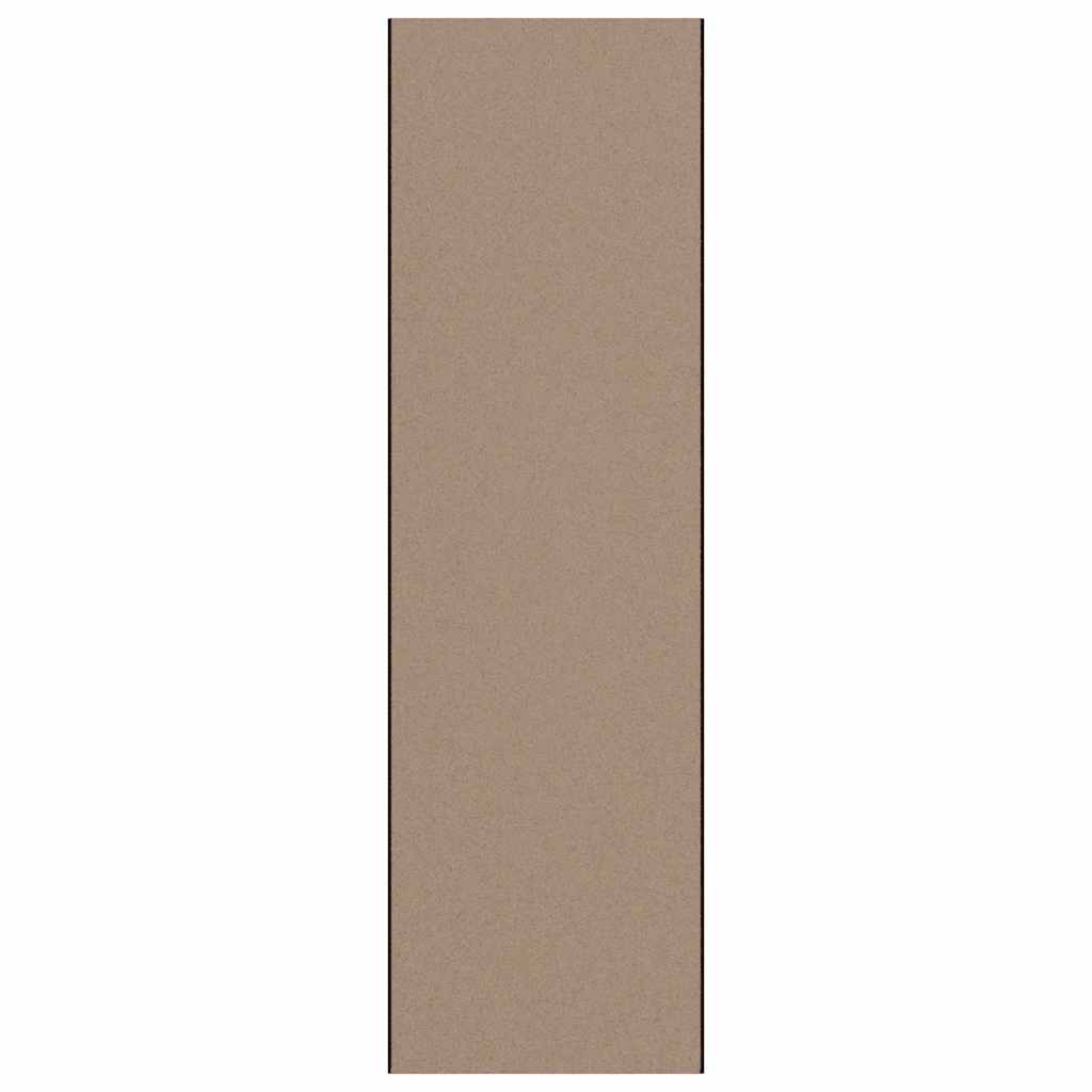 Dørmatte Beige og svart 120 x 400 cm 100% Polyamid