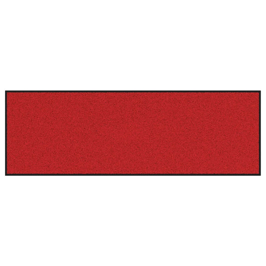 Dørmatte Rød og svart 60 x 180 cm 100% Polyamid