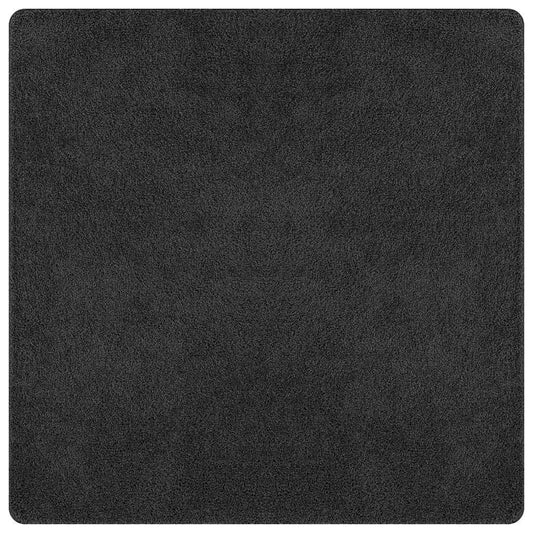 Anti-sklisikker Shaggy Teppe Mørke grå 200 x 200 cm PP