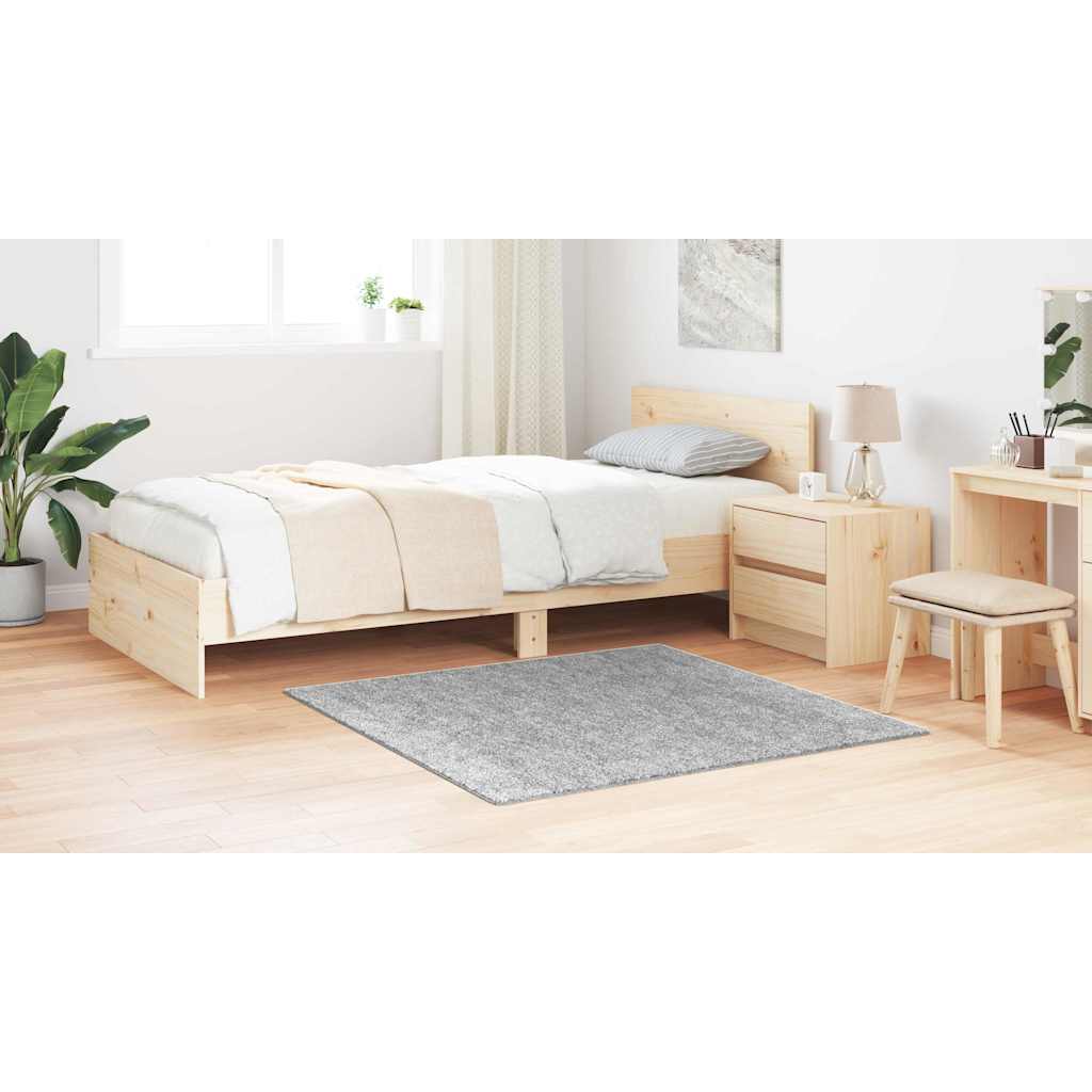 Anti-sklisikker Shaggy Teppe Grå 120 x 120 cm PP