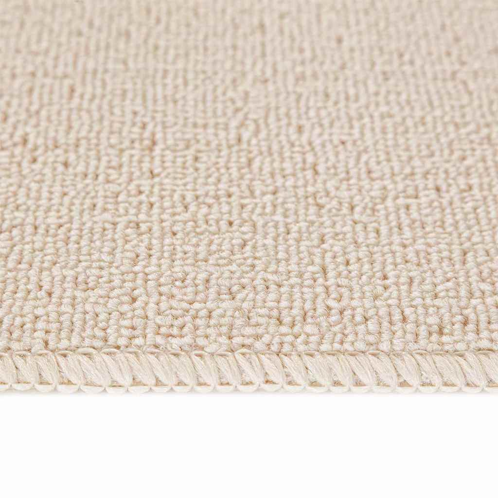 Anti-skli Trapematter Lateks bakgrunn 15 pcs Krem 60 x 25 cm PP