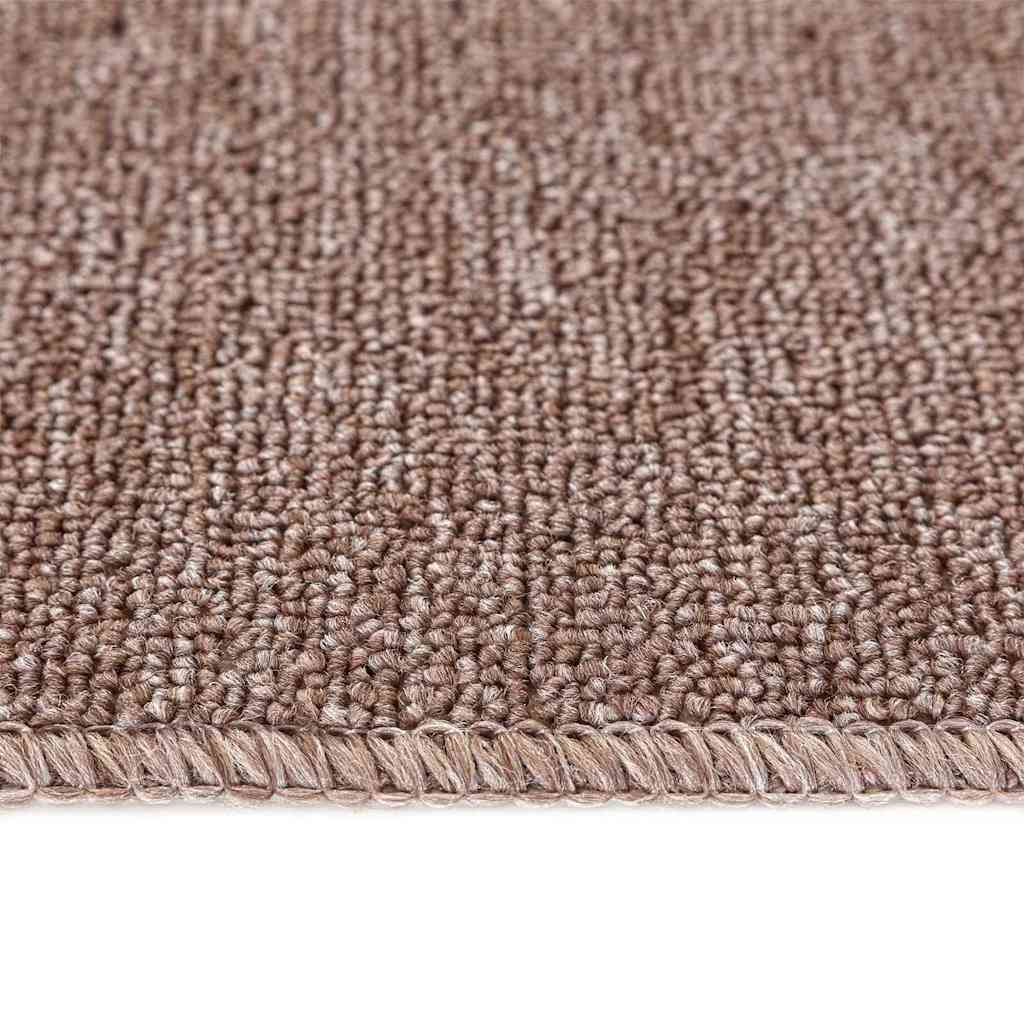 Anti-skli Trapematter 15 pcs Lysebrun 75 x 20 cm PP