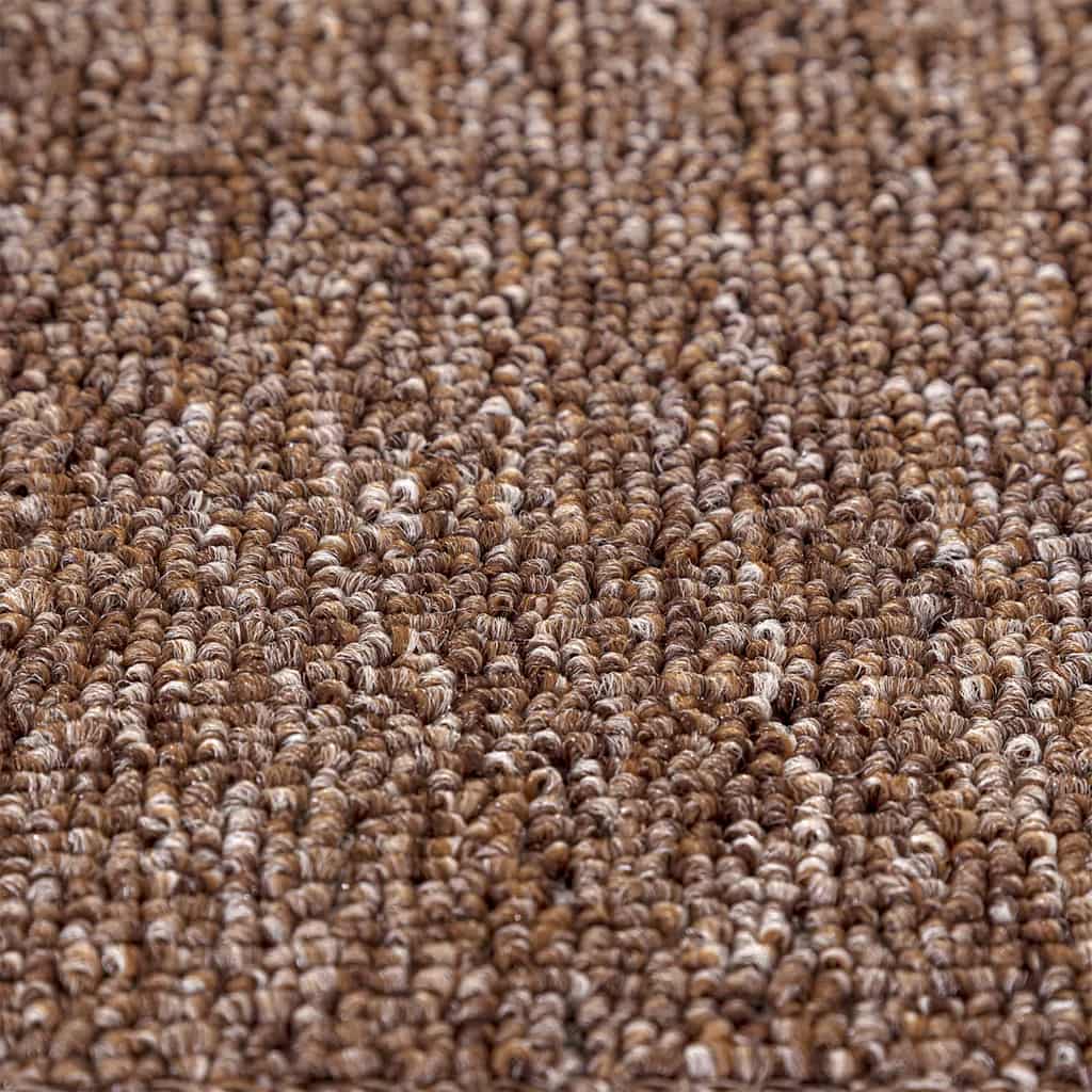 Anti-skli Trapematter Lateks bakgrunn 15 pcs Brun 60 x 25 cm PP
