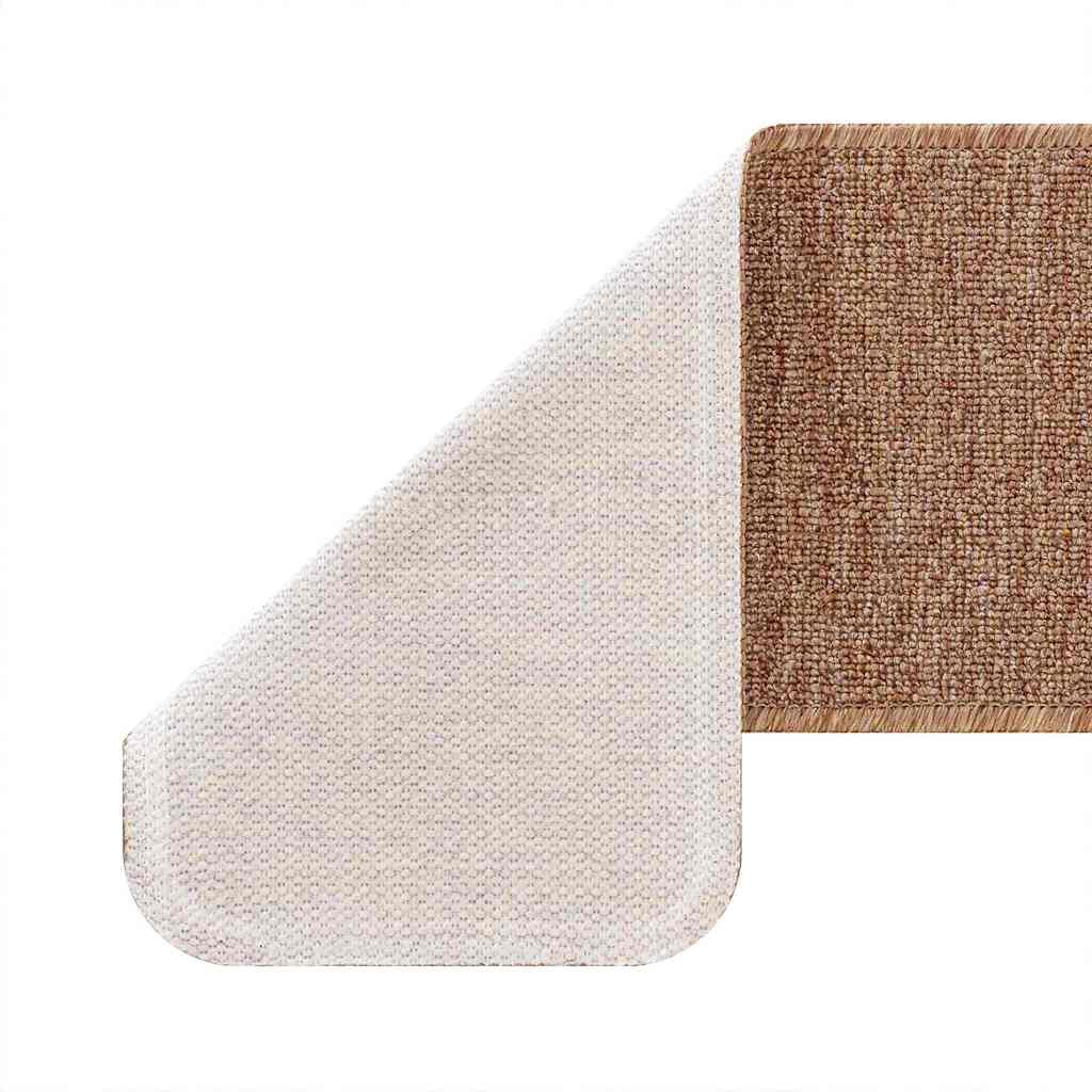 Anti-skli Trapematter Lateks bakgrunn 15 pcs Gul 75 x 20 cm PP