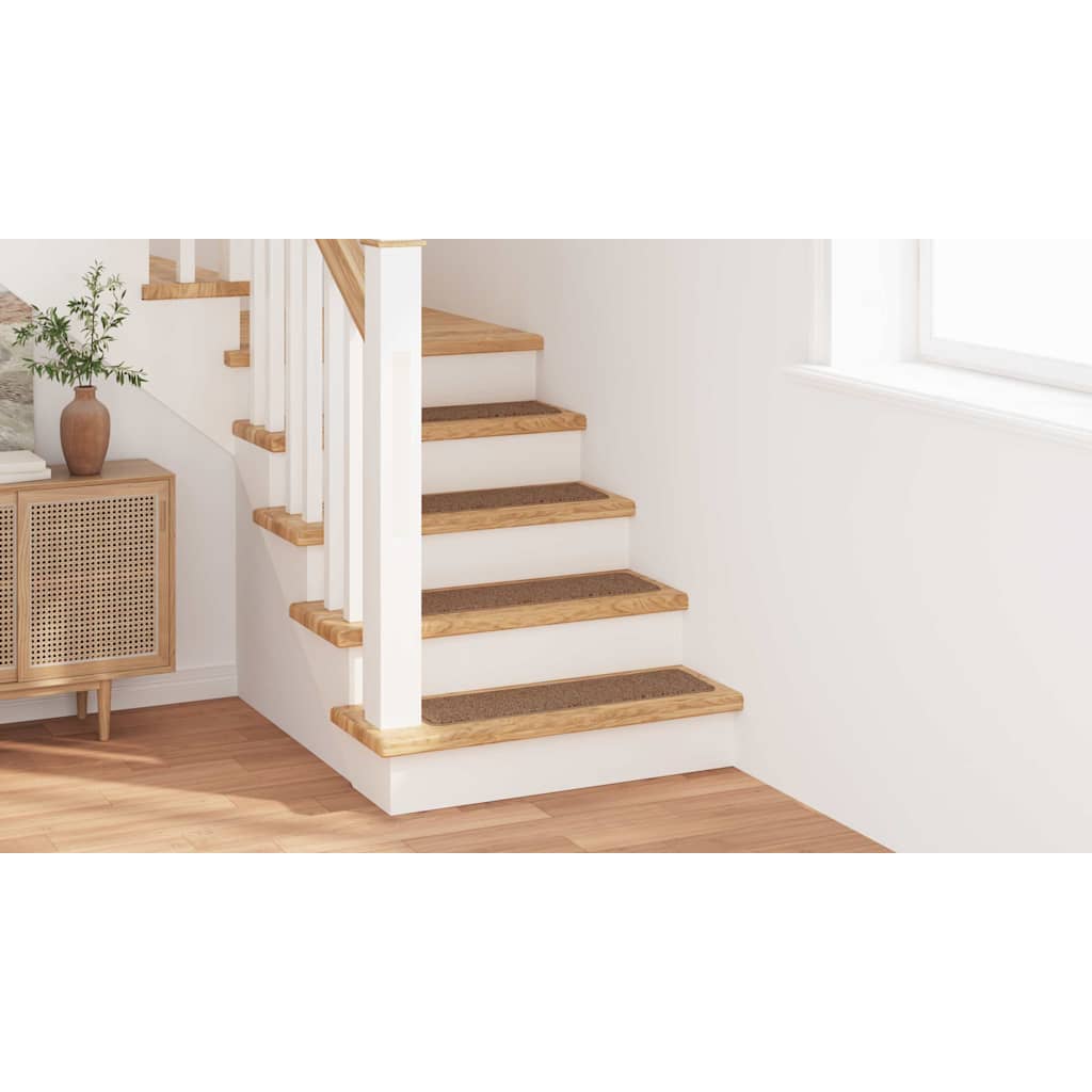 Anti-skli Trapematter Lateks bakgrunn 15 pcs Gul 75 x 20 cm PP