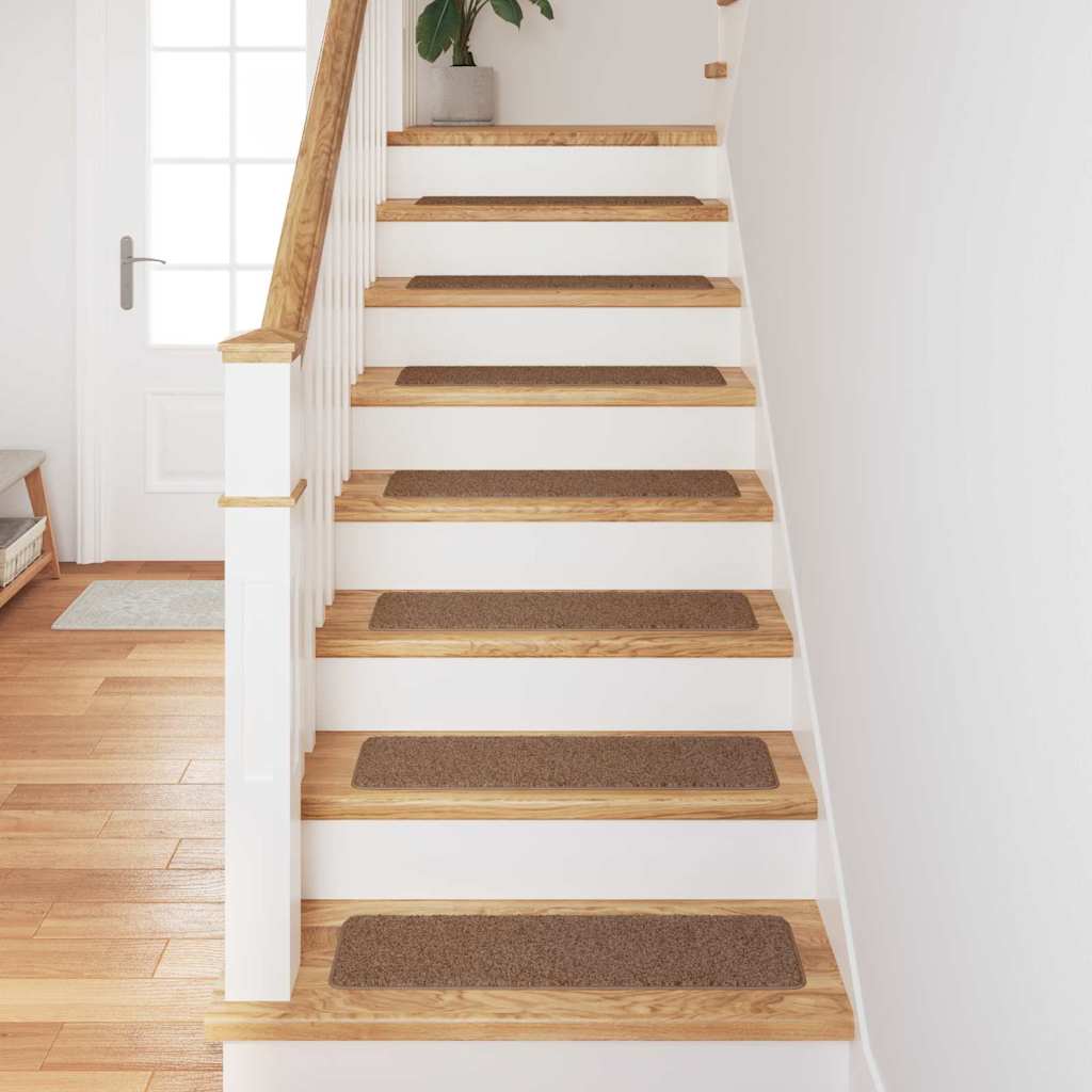 Anti-skli Trapematter Lateks bakgrunn 15 pcs Gul 75 x 20 cm PP