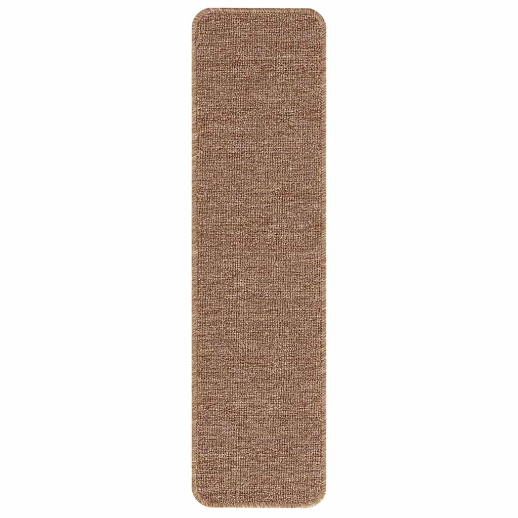 Anti-skli Trapematter Lateks bakgrunn 15 pcs Gul 75 x 20 cm PP