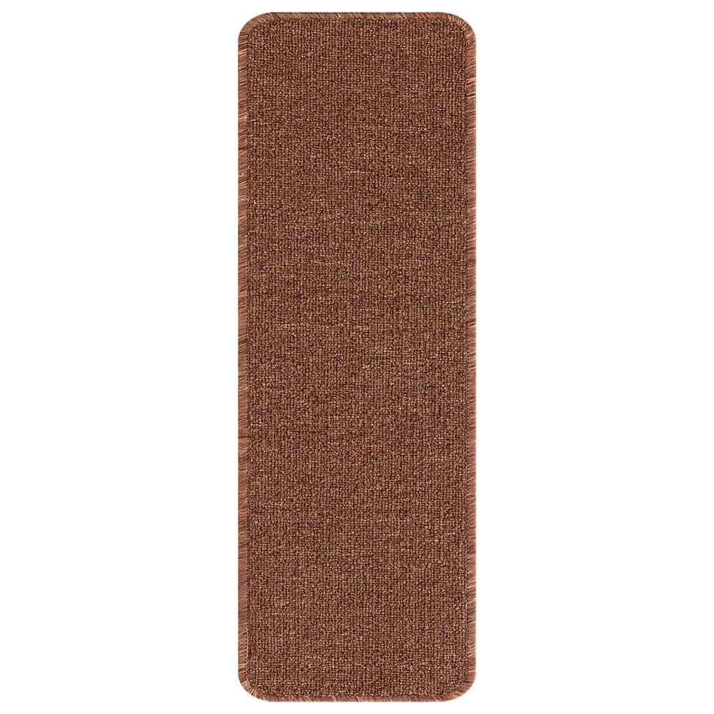 Anti-skli Trapematter Lateks bakgrunn 15 pcs Gul 60 x 25 cm PP