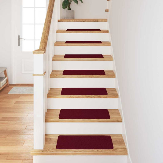 Anti-skli Trapematter 15 pcs Bordeaux 60 x 25 cm PP