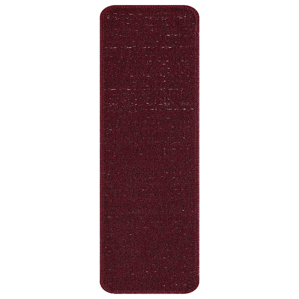 Anti-skli Trapematter 15 pcs Bordeaux 60 x 25 cm PP