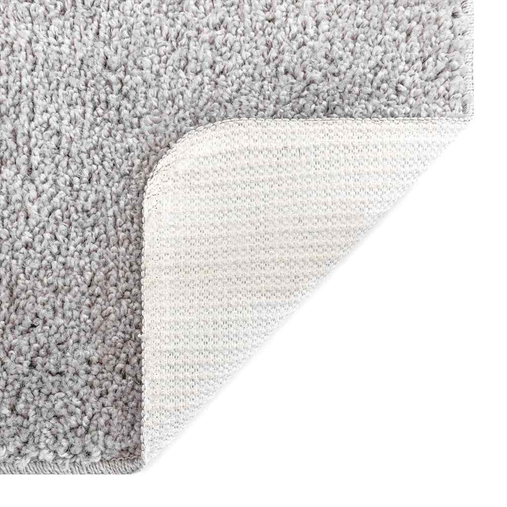 Antisklimatte med Toalettutskjæring Grå 50 x 50 cm PP