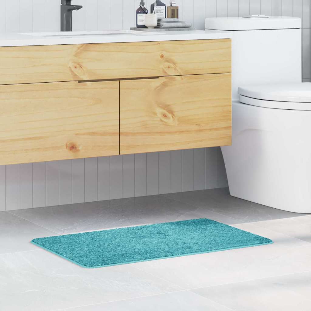 Anti-skli badematte Turkis 50 x 80 cm PP