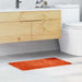Anti-skli badematte Oransje 50 x 80 cm PP