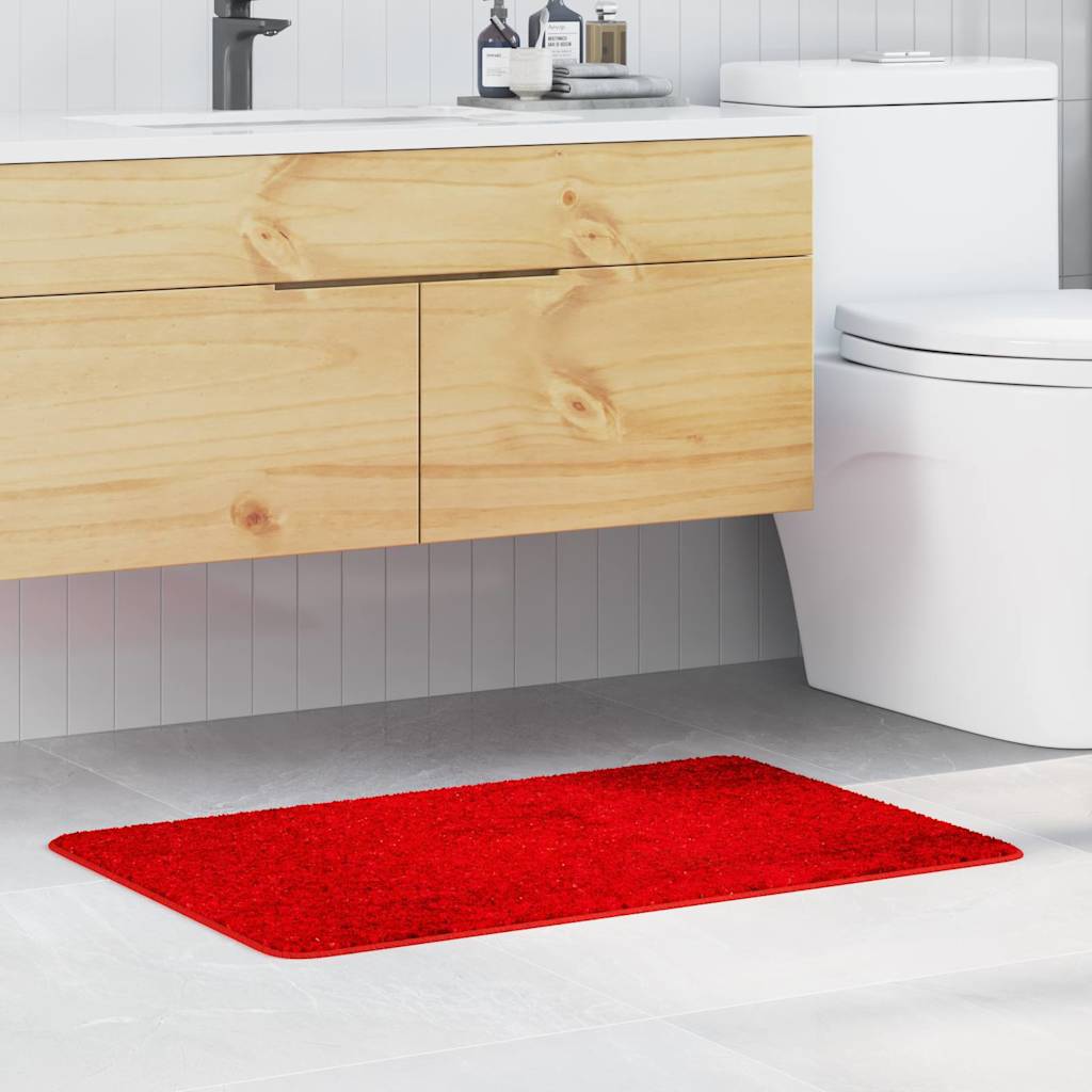 Anti-skli badematte Rød 60 x 90 cm PP