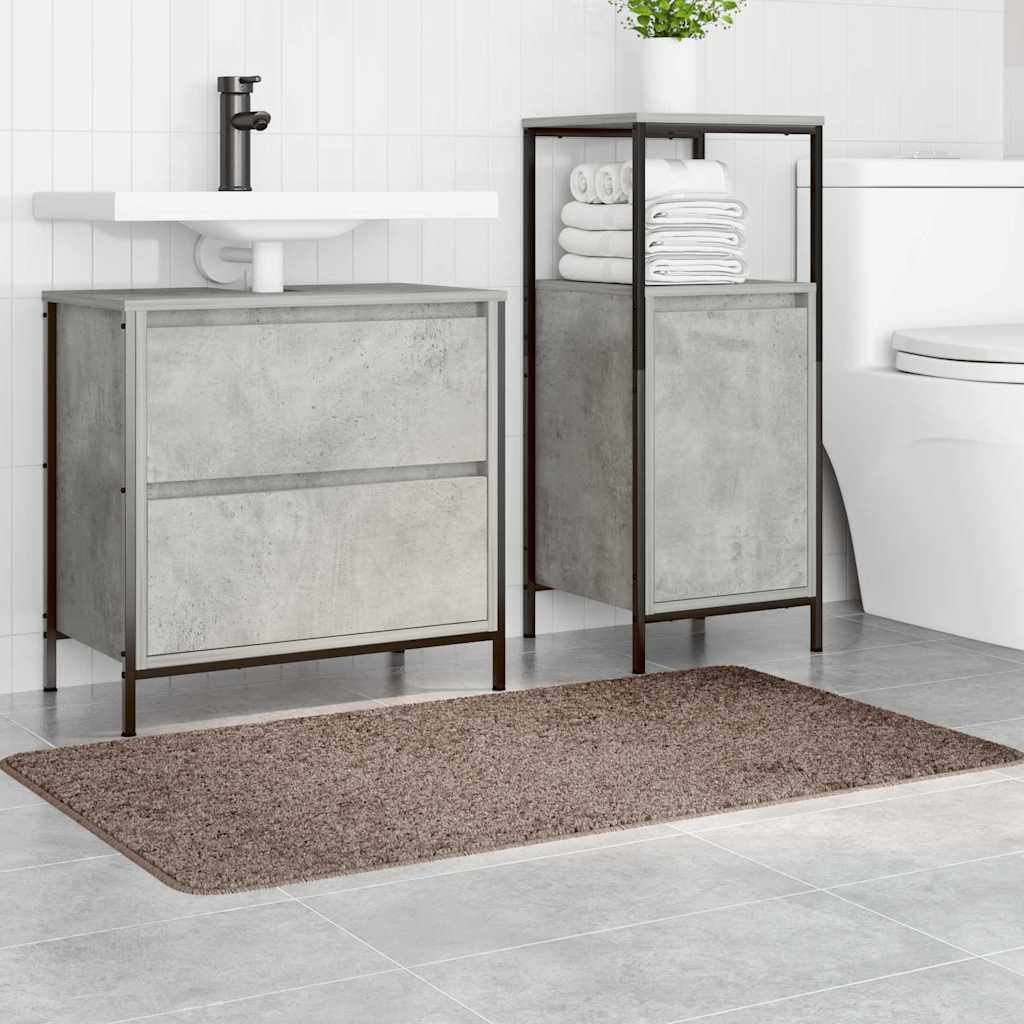 Anti-skli badematte Brun 70 x 120 cm PP