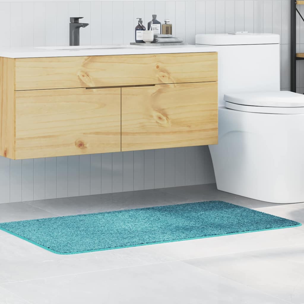 Anti-skli badematte Turkis 70 x 120 cm PP