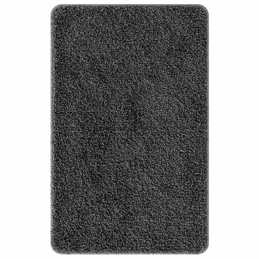 Anti-skli baderomsmatte sett 2 pcs Mørkegrå PP