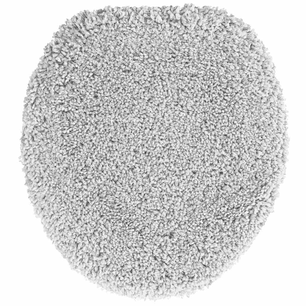 Anti-skli baderomsmatte sett 3 pcs Grå PP