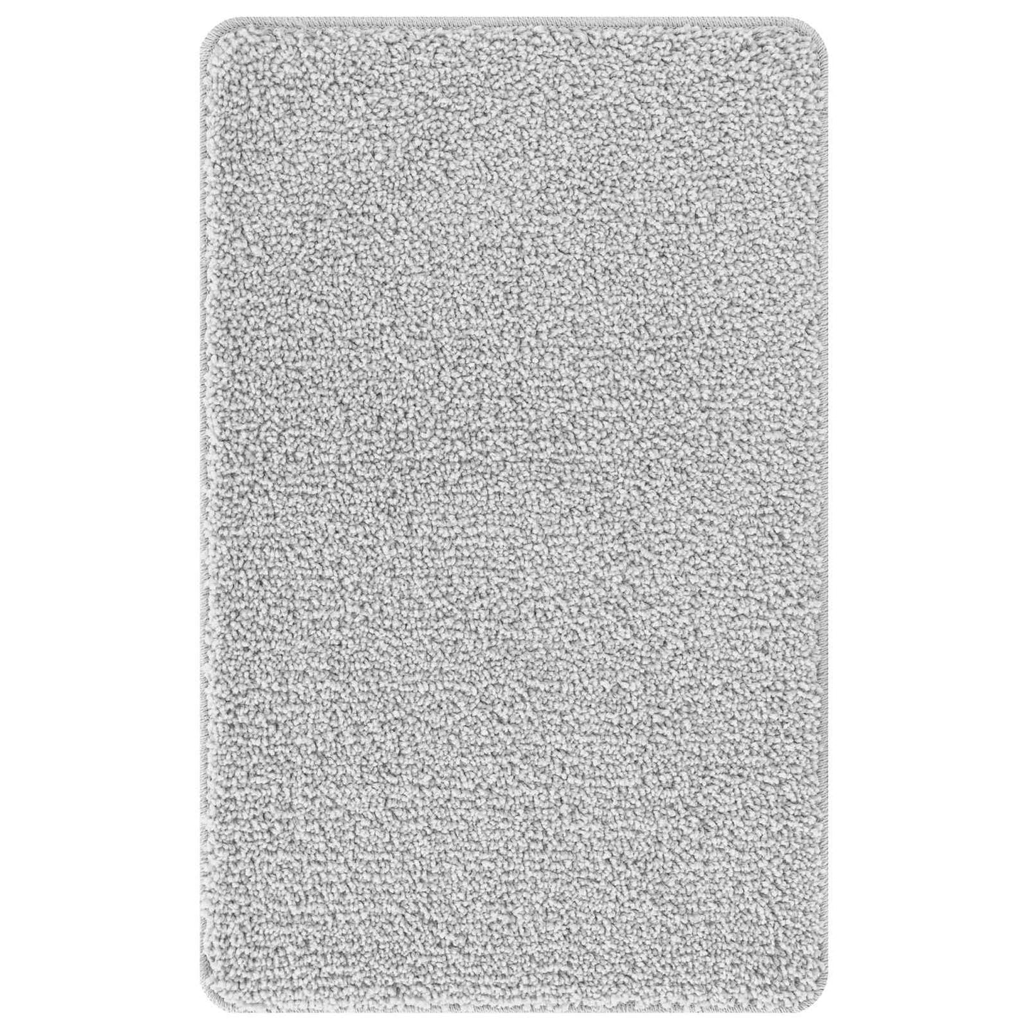 Anti-skli baderomsmatte sett 3 pcs Grå PP