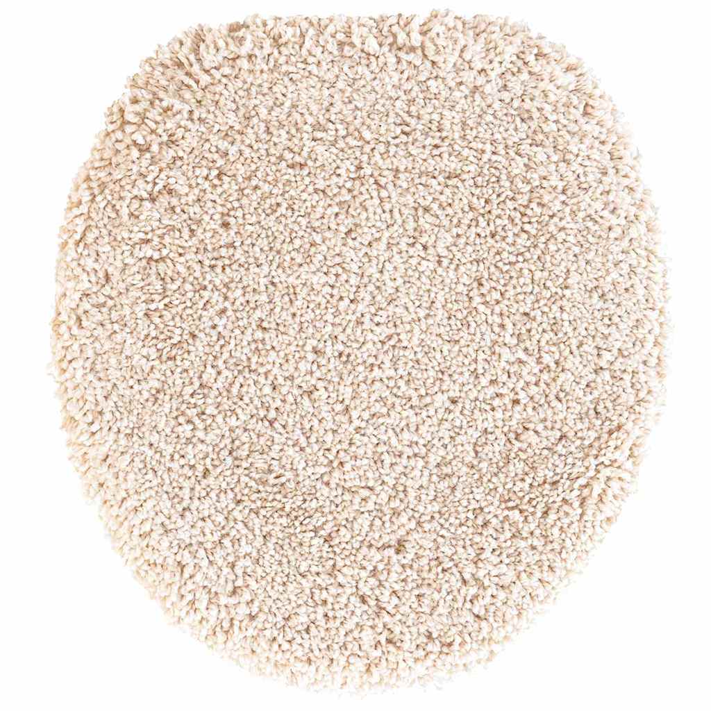 Anti-skli baderomsmatte sett 3 pcs Krem PP