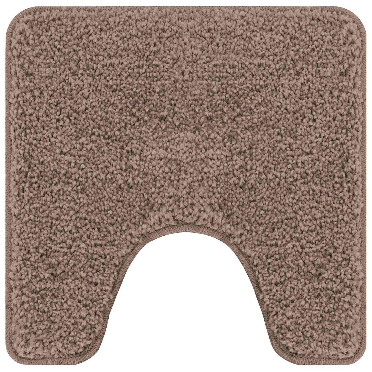Anti-skli baderomsmatte sett 3 pcs Brun PP