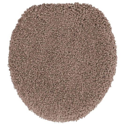 Anti-skli baderomsmatte sett 3 pcs Brun PP